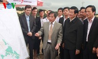 President Truong Tan Sang visits Phu Yen