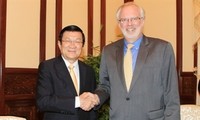 President receives outgoing US ambassador to Vietnam