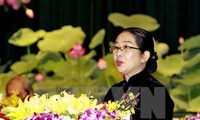 Vo Thi Dung, Chairwoman of HCM city’s Fatherland Front