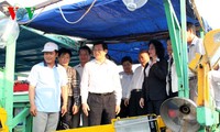 President Truong Tan Sang pays working visit to Binh Thuan province