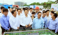 Chinese Deputy Prime Minister visits construction site of Vietnam-China Friendship Palace