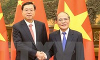 NA Chairman holds talks with Chinese NPC leader