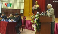 Party leader meets Hanoi voters