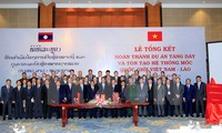 Closing ceremony of project to reinforce border markers between Vietnam and Laos
