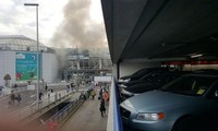 Bomb explosions hit Brussels