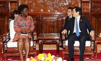 President receives World Bank country director