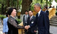 越南国会主席阮氏金银会见美国总统奥巴马