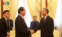陈大光会见摩洛哥驻越南大使霍辛·法达尼