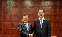 陈大光会见印尼副总统卡拉
