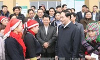 越南国家主席陈大光：照顾政策优抚对象、贫困户过好年，保障“家家欢度春节”