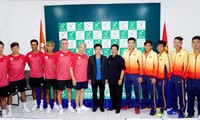 2017年戴维斯杯网球锦标赛 男子团体赛：越南国家队在第一天比赛中以1比1战平中国香港队
