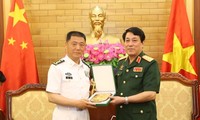 越南和中国海军加强合作