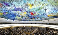 联合国人权理事会通过越南作为共同起草人的气候变化与人权决议草案
