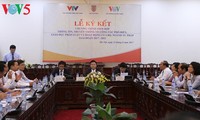 越南司法部与本台和越南电视台签署配合计划