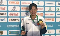 越南游泳运动员阮氏映圆在AIMAG 5上刷新纪录