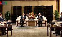 越共中央书记处常务书记陈国旺对中国陕西省进行工作访问