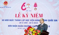 阮春福出席国家行政学院成立60周年纪念日