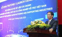 越南加工业、制造业和支持产业数据库系统启用