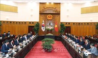 越南和韩国努力提升双边关系至全面战略伙伴关系