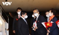 越南政府总理范明政开始对日本进行正式访问