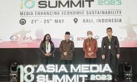第18届亚洲媒体峰会在印度尼西亚开幕   越南之声广播电台荣获评委会特别奖
