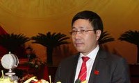 Außenminister Pham Binh Minh beendet seinen Brunei-Besuch