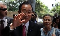 UN-Generalsekretär Ban Ki Moon besucht Myanmar