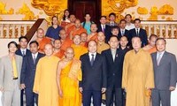 Vize-Premierminister Phuc empfängt buddhistische Delegation aus Kambodscha