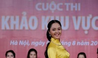 Vorrunde der Misswahlen der nordvietnamesischen Provinzen