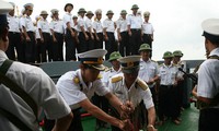 Gedenken an die vietnamesischen gefallenen Marinesoldaten auf der Spratlyinselgruppe