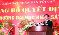 Aufbau der Hochschule der Staatsanwaltschaften in Hanoi auf regionalem Niveau