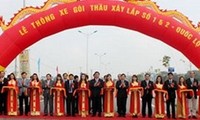 Einweihung der Nationalstraße Nummer 3 zwischen Hanoi und Thai Nguyen