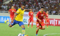 Vietnamesiche Fußballmannschaft verliert gegen Arsenal