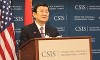 Staatspräsident Truong Tan Sang hält Rede im CSIS