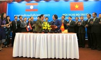 Vietnam und Laos arbeiten effizient zusammen