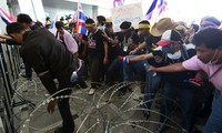 Gewaltätige Demonstration in Thailand