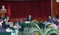 Staatspräsident Truong Tan Sang besucht die Hochtechnologie-Zone Hoa Lac