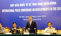 Internationale Pressekonferenz in Hanoi über Lage im Ostmeer