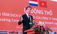 Niederländischer Premierminister Mark Rutte besucht Hai Phong