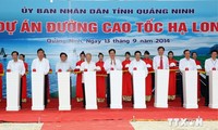 Baustart der Autobahn Quang Ninh-Hai Phong