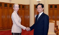 Premierminister Nguyen Tan Dung empfängt norwegische Botschafterin