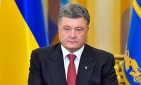 Ukraines Präsident ist optimistisch für Waffenruhe in der Ostukraine 