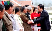 Staatspräsident Truong Tan Sang besucht Nghe An