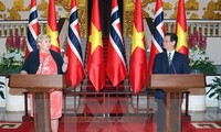Norwegische Premierministerin Erna Solberg beendet Vietnambesuch