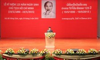 Veranstaltungen zum 125. Geburtstag des Präsidenten Ho Chi Minh