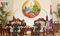 Zusammenarbeit zwischen Armeen aus Vietnam und Laos