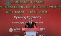 Einweihung des vietnamesisch-südkoreanischen Technologiezentrums in Can Tho