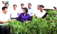 Parlamentspräsidentin Nguyen Thi Kim Ngan fordert bessere Lebensbedingungen für die Bürger