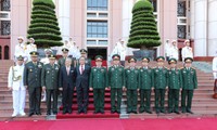 Staatspräsident Tran Dai Quang empfängt indonesischen Verteidigungsminister