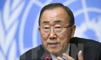 UN-Generalsekretär Ban Ki-moon fordert Länder auf, den Klimawandel zu bekämpfen